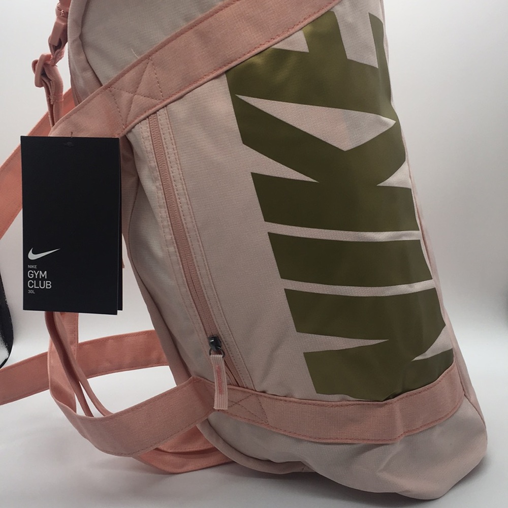 Nike Jym Club Training Duffle Bag  30L pink/gold - Picture 7 of 8